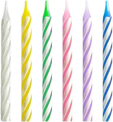 🕯️ Vela Espiral Colorida