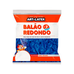 Balão 7" Buffet C/50 – Azul Claro