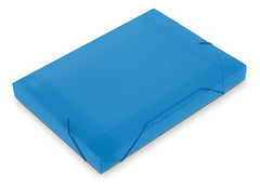 PASTA ABA C/ ELÁSTICO EXCLUSIVE OFÍCIO DORSO 4CM – AZUL SAFIRA