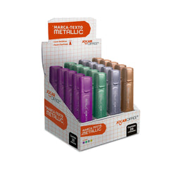 MARCA TEXTO METALICO DISPLAY C/20 UND JOCAR OFFICE