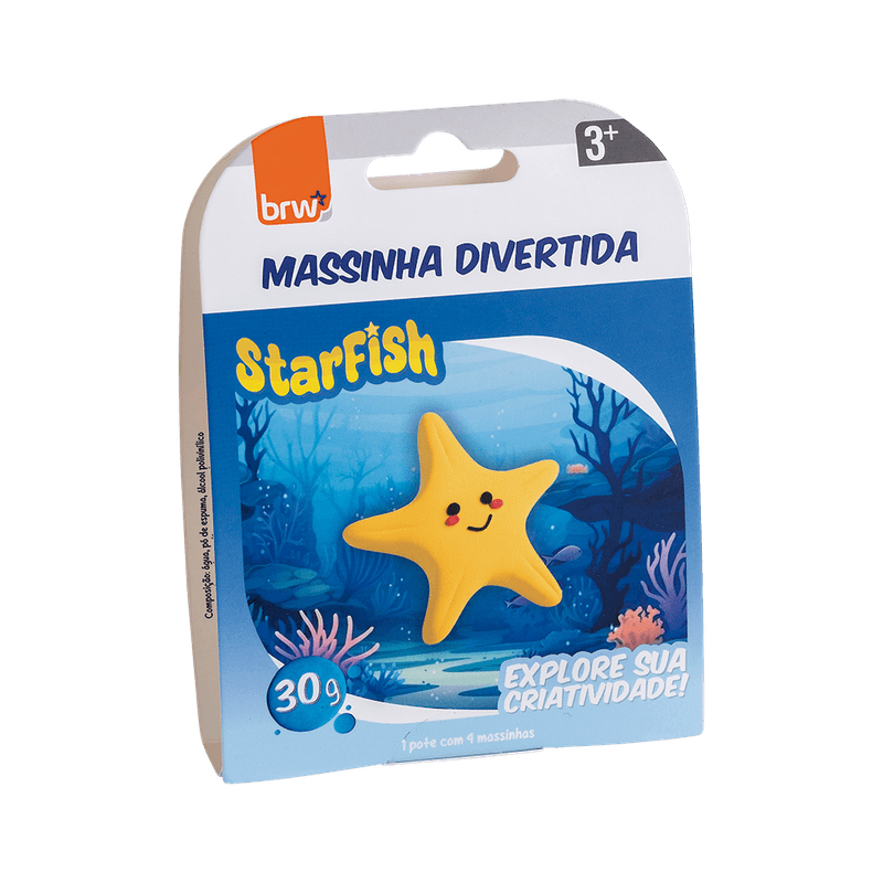 Massa de Modelar Divertida – Starfish | 3 Cores