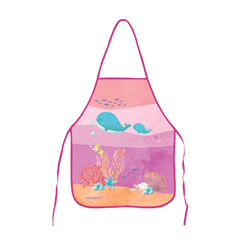 AVENTAL INFANTIL FUNDO DO MAR - LEOEAMP;LEO