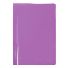 Pasta Grampo Trilho Alaplast Lilas/Transparente