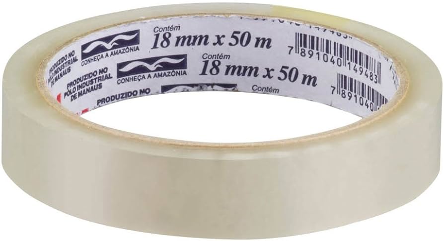 Fita Adesiva PP Transparente COD220 – 18mm x 50m