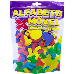 ALFABETO MOVEL LISO 4CMX2MM-C/150PCS