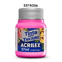 TINTA TECIDO FOSCA/37ML PINK (1/12)