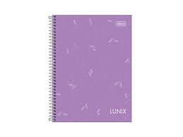 Caderno Universitário Linha LUNIX 10 Matérias 160 Folhas (7891027340612)