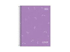 Caderno Universitário Linha LUNIX 10 Matérias 160 Folhas (7891027340612)