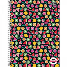 Caderno Universitário Pepper Feminino 10 Matérias 160 Folhas (7891027159818)