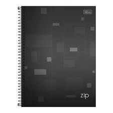 Caderno Universitário ZIP 10 Matérias 160 Folhas (7891027234232)